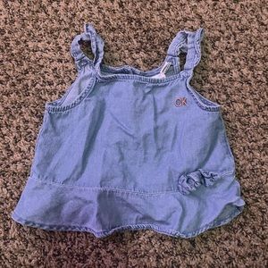 Calvin Klein Jean tank top, size 2T